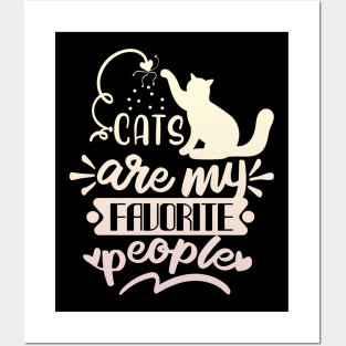 Cats Gift Cat Lover Saying Pet Fun Posters and Art